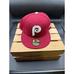 New Era Philadelphia Phillies AuthenCollection 59FIFTYFitted Hat-7 3/8